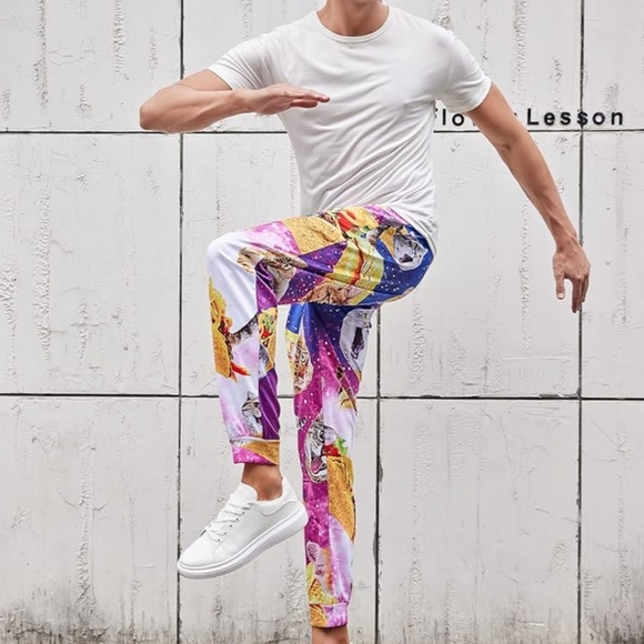 Men's Cool Jogger Pants 3D Novelty - Picture 9 of 12